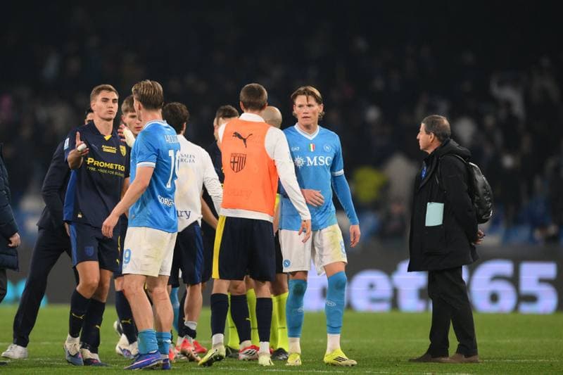 Football. Serie A. SSC Napoli - Parma Calcio. 14.01.2026