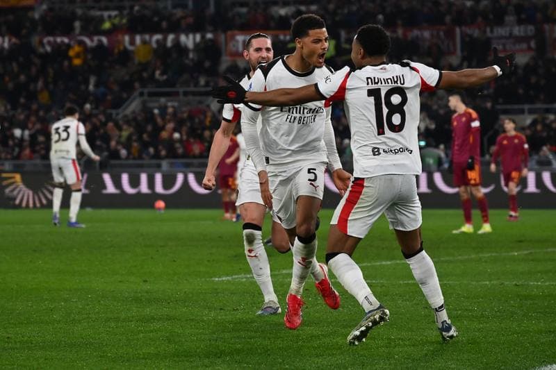 Football. Serie A. AS Roma - AC Milan. 25.01.2026