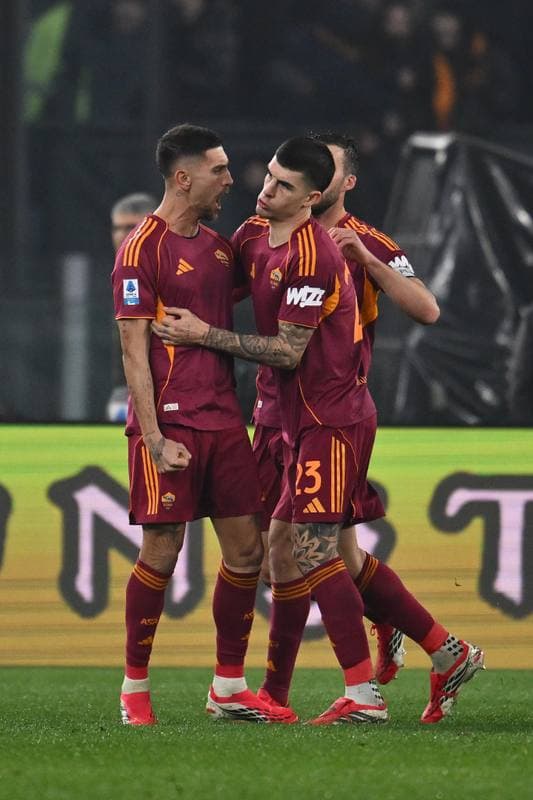 Football. Serie A. AS Roma - AC Milan. 25.01.2026