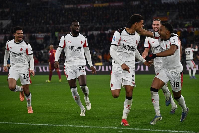 Football. Serie A. AS Roma - AC Milan. 25.01.2026