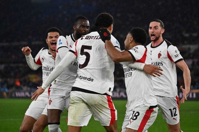 Football. Serie A. AS Roma - AC Milan. 25.01.2026