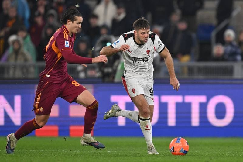 Football. Serie A. AS Roma - AC Milan. 25.01.2026