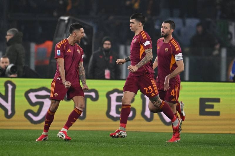 Football. Serie A. AS Roma - AC Milan. 25.01.2026