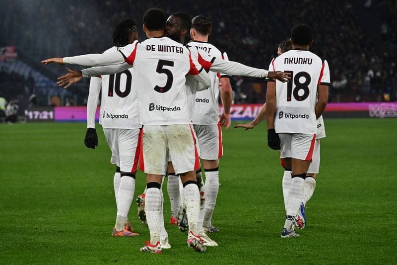 Football. Serie A. AS Roma - AC Milan. 25.01.2026