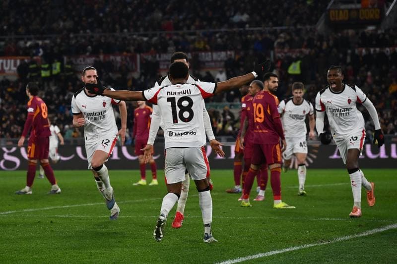 Football. Serie A. AS Roma - AC Milan. 25.01.2026