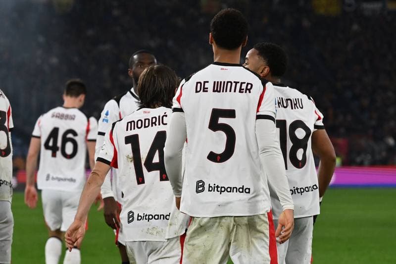 Football. Serie A. AS Roma - AC Milan. 25.01.2026