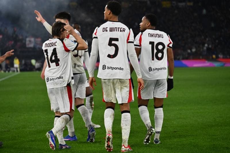 Football. Serie A. AS Roma - AC Milan. 25.01.2026