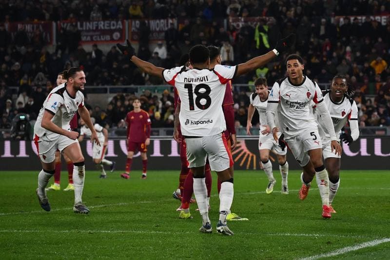 Football. Serie A. AS Roma - AC Milan. 25.01.2026