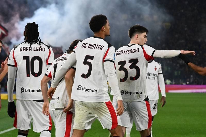 Football. Serie A. AS Roma - AC Milan. 25.01.2026