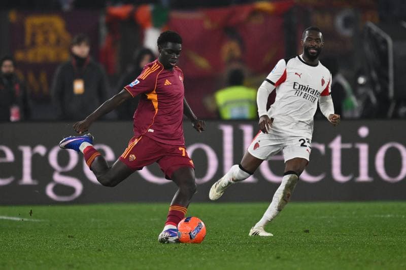 Football. Serie A. AS Roma - AC Milan. 25.01.2026