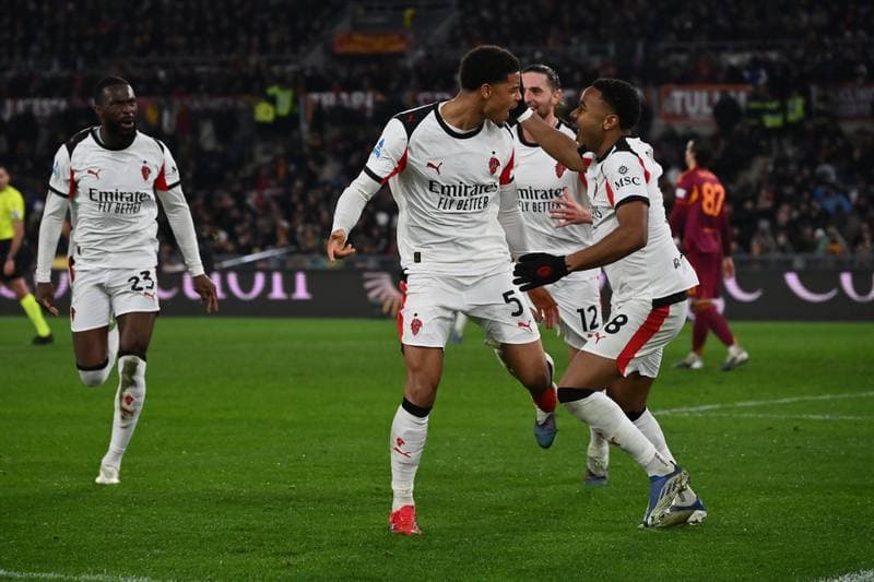 Football. Serie A. AS Roma - AC Milan. 25.01.2026