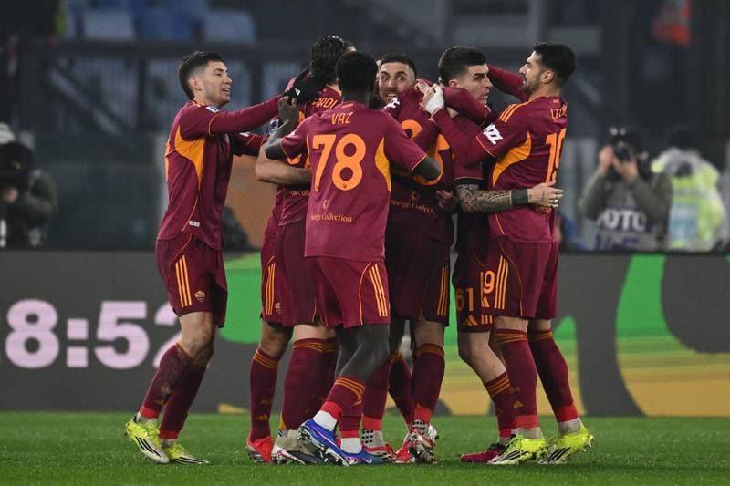Football. Serie A. AS Roma - AC Milan. 25.01.2026