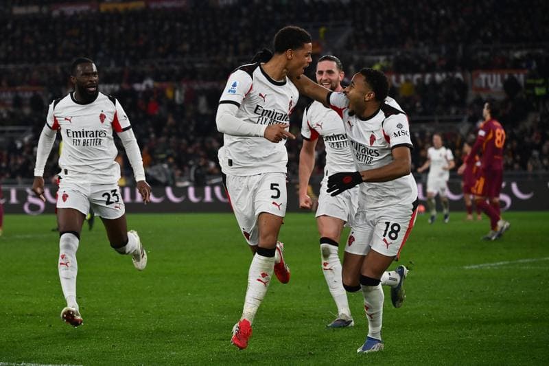 Football. Serie A. AS Roma - AC Milan. 25.01.2026