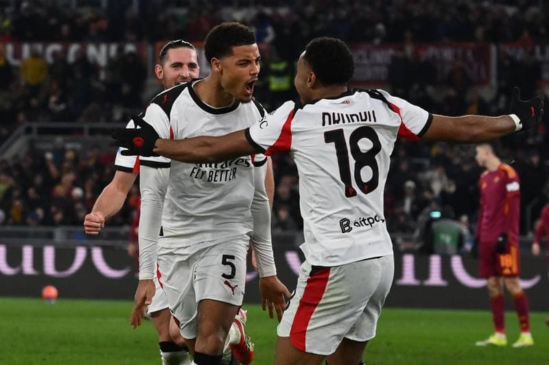Football. Serie A. AS Roma - AC Milan. 25.01.2026