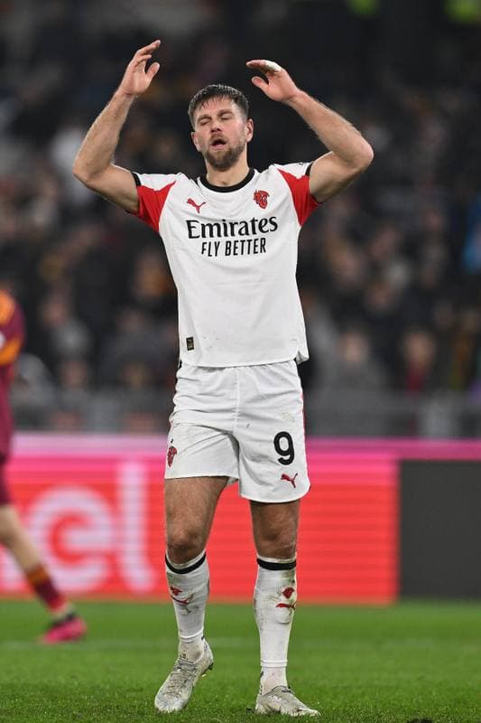Football. Serie A. AS Roma - AC Milan. 25.01.2026