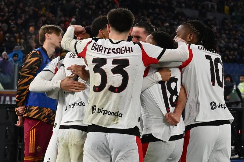 Football. Serie A. AS Roma - AC Milan. 25.01.2026
