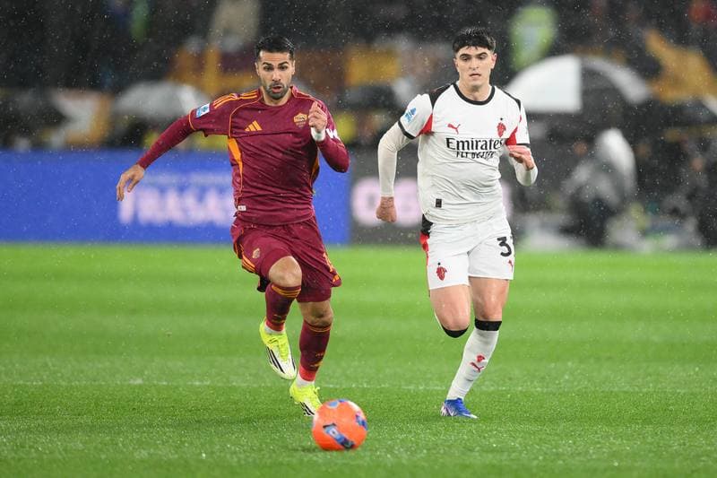 Football. Serie A. AS Roma - AC Milan. 25.01.2026