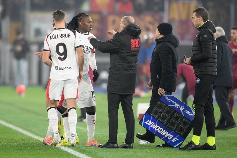 Football. Serie A. AS Roma - AC Milan. 25.01.2026