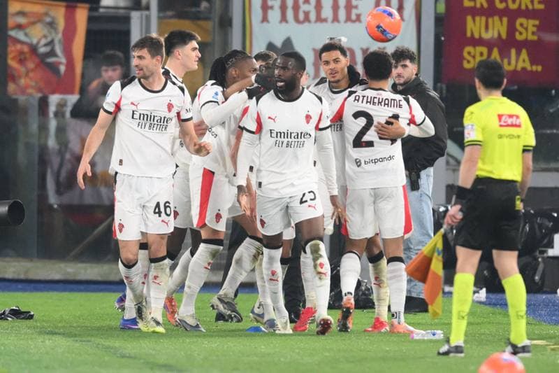Football. Serie A. AS Roma - AC Milan. 25.01.2026