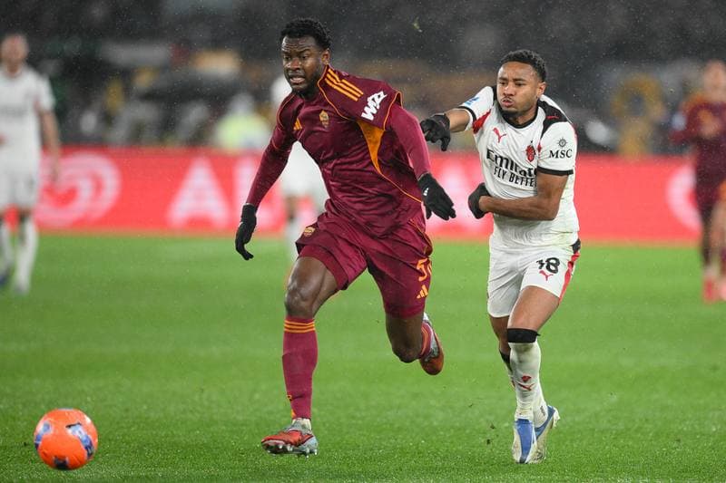 Football. Serie A. AS Roma - AC Milan. 25.01.2026