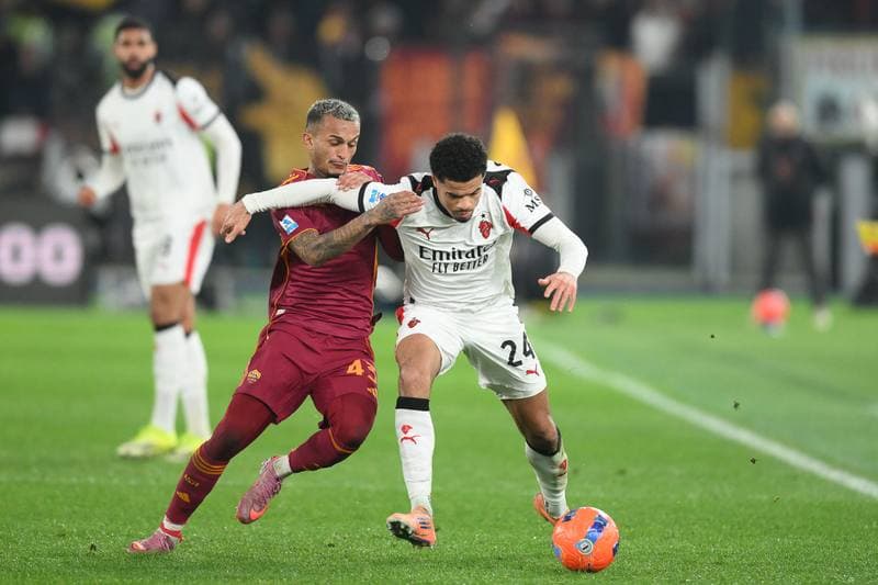 Football. Serie A. AS Roma - AC Milan. 25.01.2026