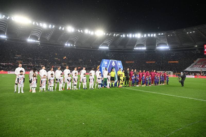 Football. Serie A. AS Roma - AC Milan. 25.01.2026