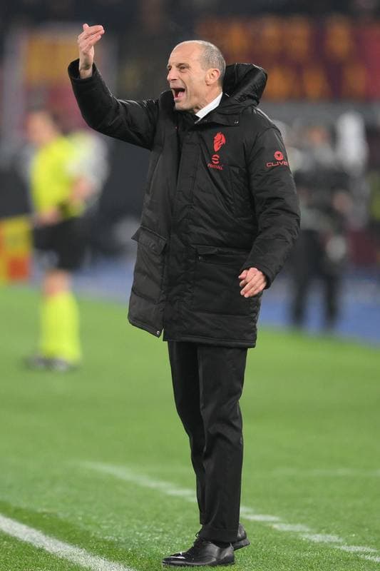 Football. Serie A. AS Roma - AC Milan. 25.01.2026