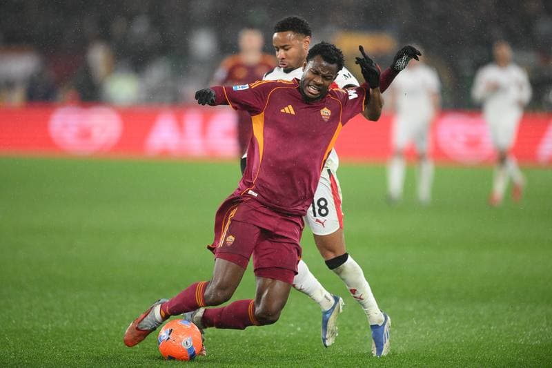 Football. Serie A. AS Roma - AC Milan. 25.01.2026