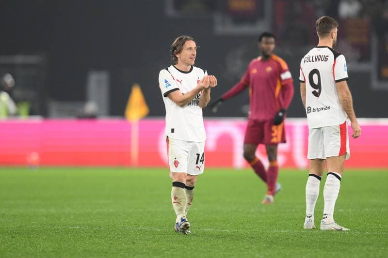 Football. Serie A. AS Roma - AC Milan. 25.01.2026