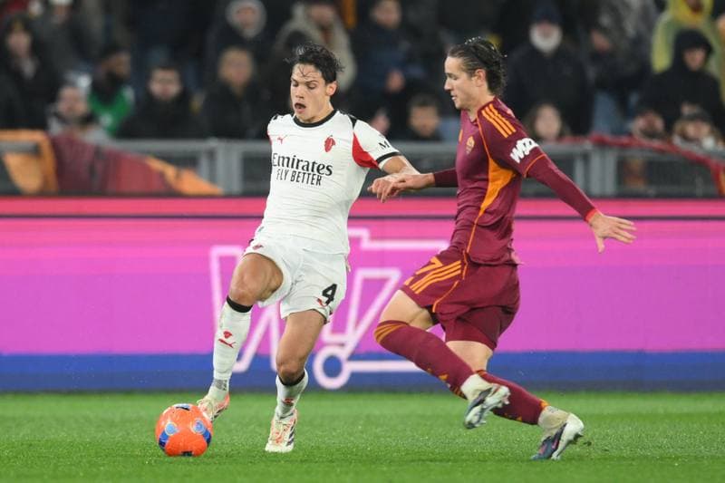Football. Serie A. AS Roma - AC Milan. 25.01.2026