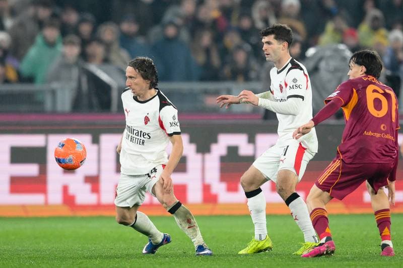 Football. Serie A. AS Roma - AC Milan. 25.01.2026