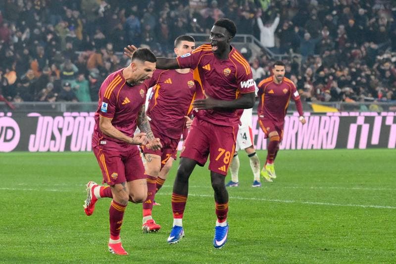 Football. Serie A. AS Roma - AC Milan. 25.01.2026