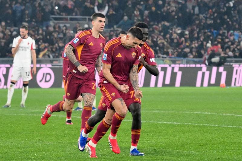 Football. Serie A. AS Roma - AC Milan. 25.01.2026