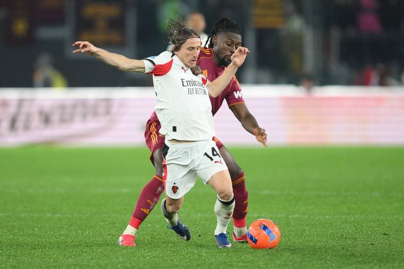 Football. Serie A. AS Roma - AC Milan. 25.01.2026