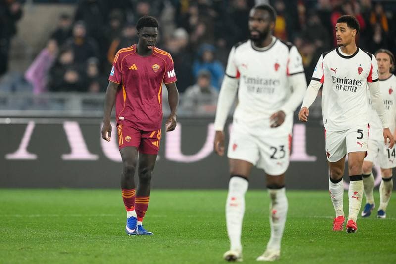 Football. Serie A. AS Roma - AC Milan. 25.01.2026