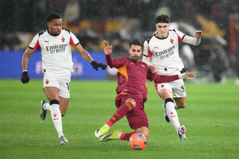 Football. Serie A. AS Roma - AC Milan. 25.01.2026