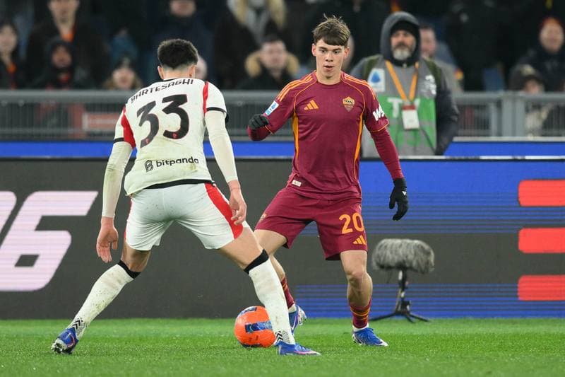 Football. Serie A. AS Roma - AC Milan. 25.01.2026