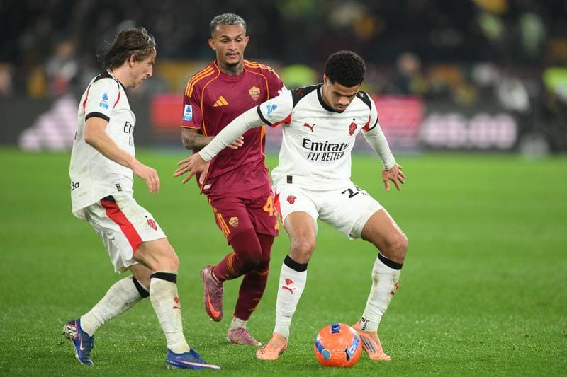 Football. Serie A. AS Roma - AC Milan. 25.01.2026
