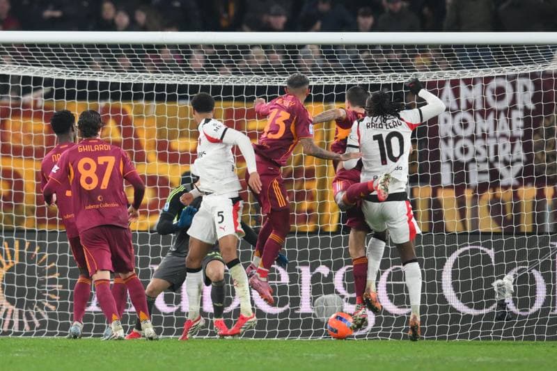 Football. Serie A. AS Roma - AC Milan. 25.01.2026