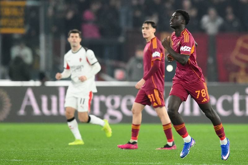 Football. Serie A. AS Roma - AC Milan. 25.01.2026