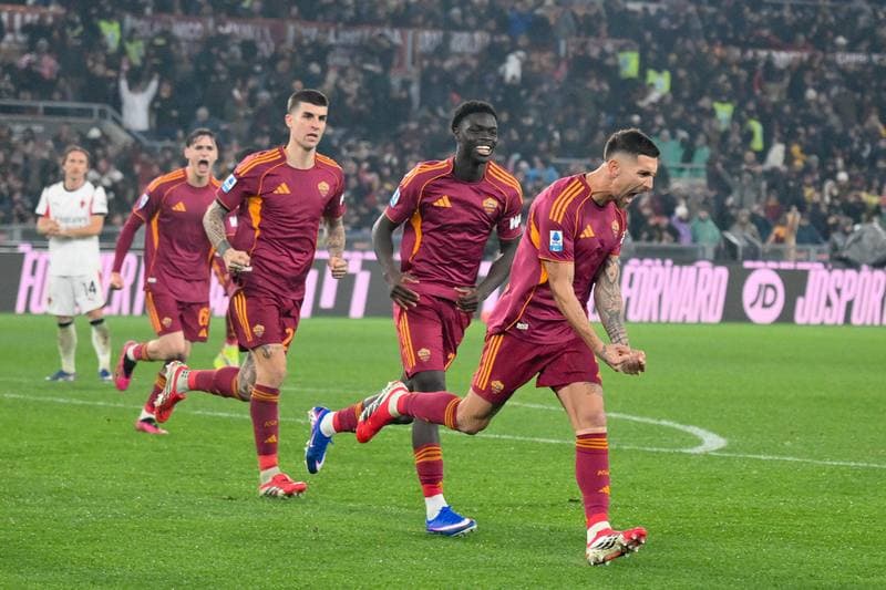 Football. Serie A. AS Roma - AC Milan. 25.01.2026