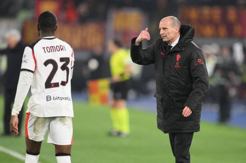 Football. Serie A. AS Roma - AC Milan. 25.01.2026