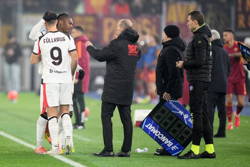 Football. Serie A. AS Roma - AC Milan. 25.01.2026