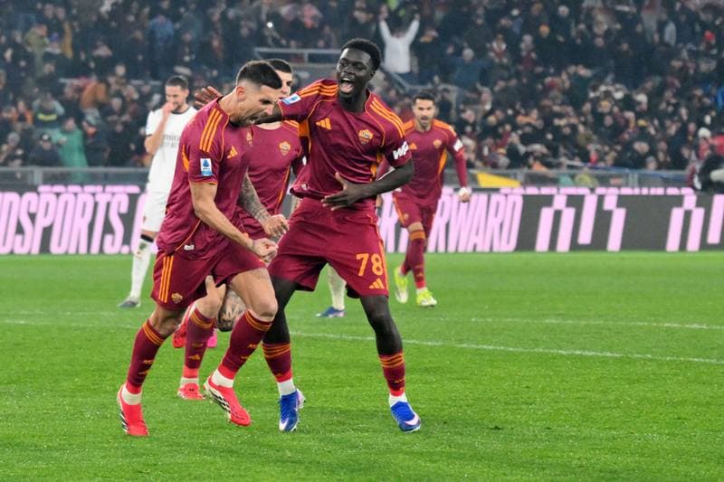 Football. Serie A. AS Roma - AC Milan. 25.01.2026