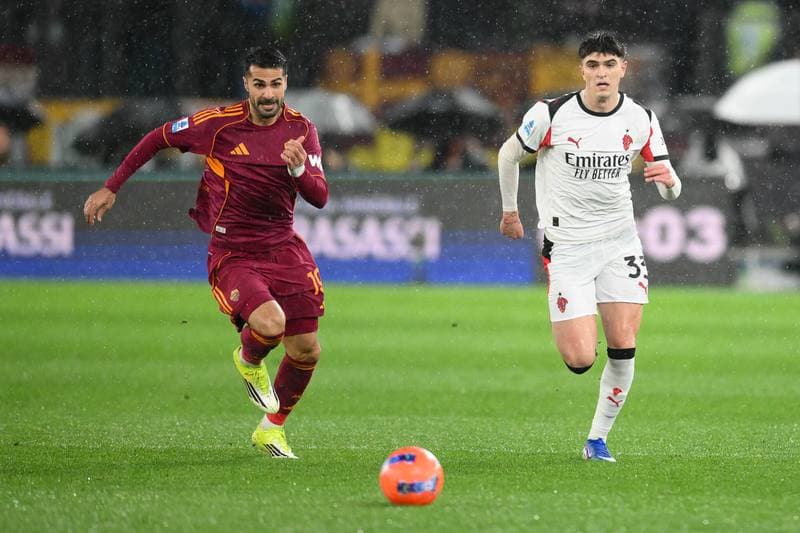 Football. Serie A. AS Roma - AC Milan. 25.01.2026
