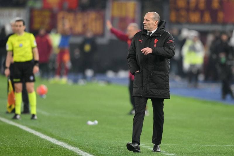 Football. Serie A. AS Roma - AC Milan. 25.01.2026