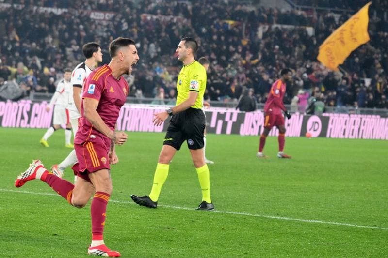 Football. Serie A. AS Roma - AC Milan. 25.01.2026