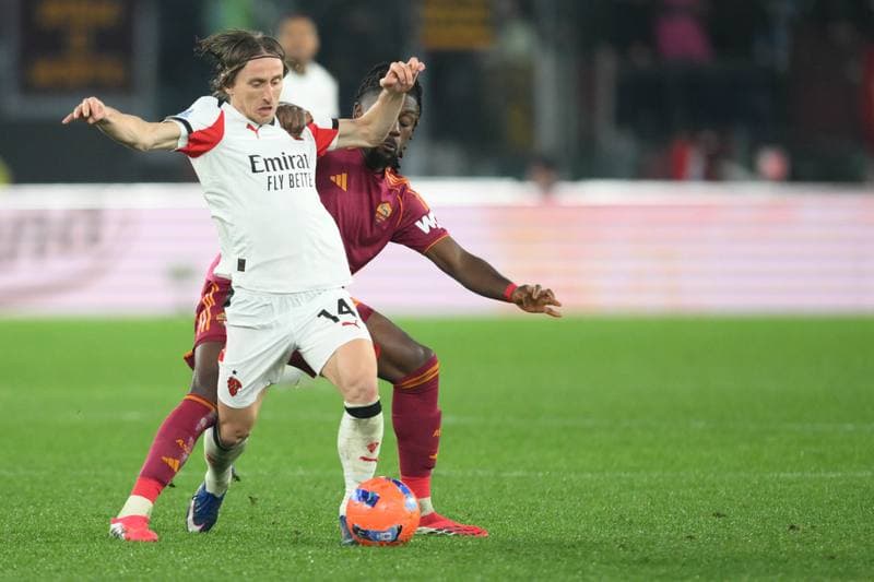Football. Serie A. AS Roma - AC Milan. 25.01.2026
