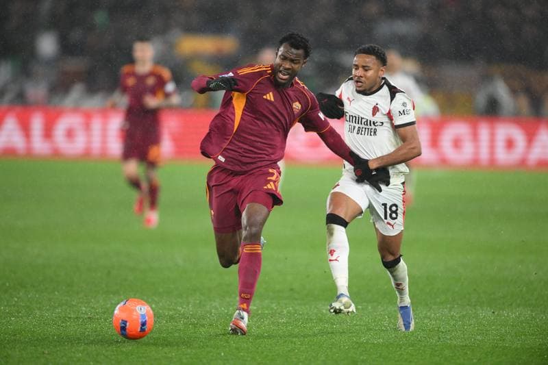 Football. Serie A. AS Roma - AC Milan. 25.01.2026