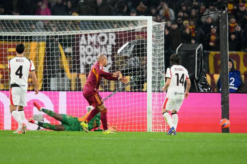 Football. Serie A. AS Roma - AC Milan. 25.01.2026